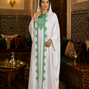 قميص مطروز بالسروال أو السلهام
